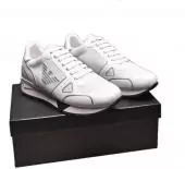 chaussure armani sneakers ar8246327 white